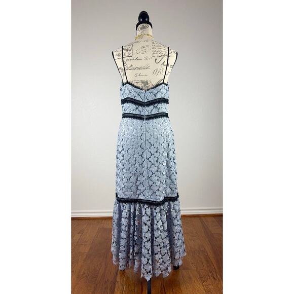 B1 Jill Jill Stuart Lace Dress Womens 8 Cocktail Wedding Bridgerton  Romantic - Picture 9 of 11